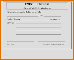 Verkäufer aus dem ausland können ihnen artikel regulär über einen internationalen versandservice zuschicken. Entschuldigungsformular Fur Fehlzeiten