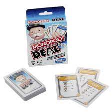 Use action cards to charge rent, swap cards, demand birthday money and lots more. Monopoly Deal Card Game Monopoly