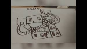 Peterson hello neighbor coloring pages mr. Hello Neighbor Act 3 House Drawing Youtube
