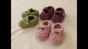 You're going to be working down the side of the dc that make the foot of the slipper. How To Crochet Easy Baby Mary Jane Shoes Booties Slippers For Beginners Youtube