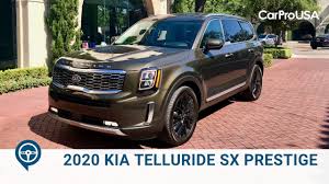 2021 Kia Telluride Sx Black Copper 2020 Kia Telluride Sx Prestige Review Youtube