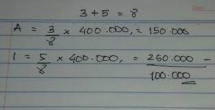 Check spelling or type a new query. Perbandingan Uang Ani Dan Ina 3 5 Jumlah Uang Mereka Rp400 000 00 Selisih Uang Keduanya Adalah Brainly Co Id