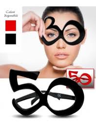 Occhiali Party Numero 50