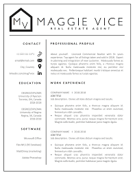 Real estate agent assistant resume example. Real Estate Agent Resume Template Realtor Cv Resume Template Real Estate Commercial Realtor Good Resume Examples