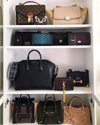 Here are nine unique, simple ways to store your clothes without a closet. Ikea Billy Bookcase With Doors For Designer Handbag Storage Designer Handbag Storage Handbag Storage Handbag Collection