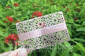 Premium cards printed on a variety of high quality paper types. Amazing Metal Business Cards