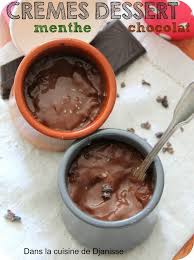 Danette Menthe Chocolat Avec Sans Thermomix Recettes Vegetalienne Thermomix Recette Chocolat Vegan Et Recette