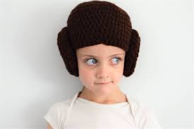 Crochet Princess Leia Hat, Star Wars Hat, Dress up Hat, Halloween Hat, Yarn  Wig