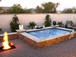 Mini Swimming Pool Designs With Well Mini Pool On Pinterest Pools Small Pools And Plunge Pool Best Decor Hot Tub Backyard Backyard Fire Small Pools