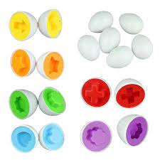 Buy 6pc Mixed Shape Wise Pretend Puzzle Smart Eggs Baby Kid Learning Toy At Affordable Prices Free Shipping Real Reviews With Photos Joom