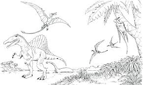 Ausmalbilder Spinosaurus Kostenlos Herunterladen Oder Ausdrucken