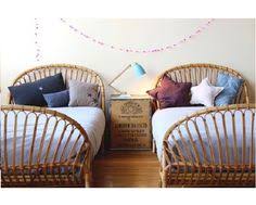 This rattan headboard is finished in neutral white color. 41 Interiors Beds Rattan Cane Wicker Bamboo Ideas Rattan Rattan Bed Furniture