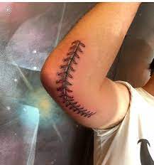Tommy john surgery tattoo scar tattoo tattoos baseball. Tommy John Scar Tat Baseball Tattoos Tattoos Tatting