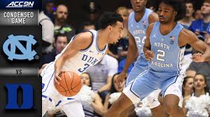 North Carolina Vs Duke Condensed Game 2018 19 Acc Basketball
