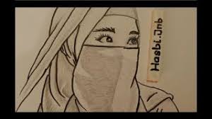 Kartun muslimah bercadar updated their cover photo. 50 Gambar Sketsa Wanita Bercadar Terbaru Koleksi Gambar Sketsa Terlengkap