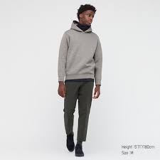 1x1 athletic rib knit cuffs and waistband with spandex. Men S Hoodies Sweatshirts Zip Up Sweatshirts Uniqlo Us