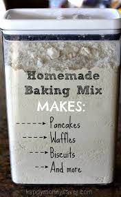 Homemade Pancake And Waffle Mix Homemade Baking Mix Baking Mix Recipes Homemade Bisquick
