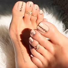 Black and white pedicure ideas How To Get Your Feet Ready For Summer 50 Adorable Toe Nail Designs 2021 Her Style Code