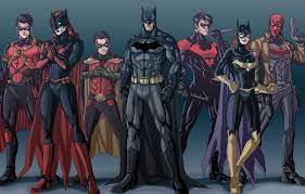 Looking for the best jason todd wallpaper? Wallpaper Batman Bruce Wayne Batgirl Red Hood Tim Drake Nightwing Jason Todd Bat Family Images For Desktop Section Fantastika Download