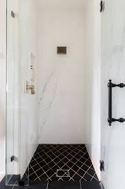 For a striking nod to modern contemporary opt for brushed gold fixtures. Master Bath Reveal Heights House