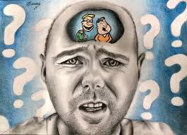 Just finished my drawing of Karl. ✍️ Karl appears confused to why Stephen  and Ricky are laughing in this little tribute to Karl Pilkington and the  Ricky Gervais show.