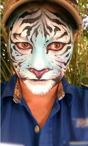 Real Tiger Tiger Face Paints Face Painting Designs Face Painting Halloween