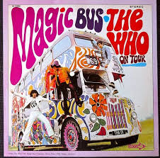The Who Magic Bus On Tour Vintage Album Cover Poster Rock Album Covers Album Art Album Cover Art