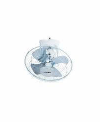 This 3 speed reversible fan has 360° of continuous orbit and is damp rated for use inside or out. Luker 360 Degree Cyclic Motion 400mm Orbit Fan Georgee And Company