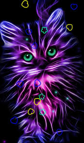 You enjoy the natural and hd environment equally? Download Neon Kitty Wallpaper By Randy03p 6f Free On Zedge Now Browse Millions Of Popular Elegance Wallpa Neon Cat Animal Wallpaper Cute Galaxy Wallpaper