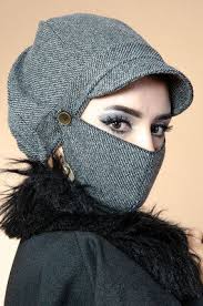 Aise Tesettur Fume Maskeli Sapka 1 Sapka Bereler Bere Modelleri