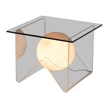 Check out our led coffee table selection for the very best in unique or custom, handmade pieces from our living room furniture shops. 67 Off Black And Ghost Lighted Ball Coffee Table Tables