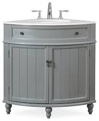 Sink, washbasin, lavatory or vanity dimensions and clearances. In Stock 24 Thomasville Gray Corner Bathroom Vanity Traditional Bathroom Vanities And Sink Consoles By Chans Furniture Houzz