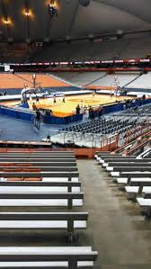 Carrier Dome Section 111 Row N Seat 1 Syracuse Orange