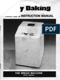 *flour or other odor or burning to cool completely. Welbilt Abm3000 Breadmaker Manual Domestic Implements Cooking Appliances