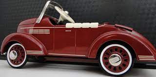 1940s Buick Pedal Car Roadmaster Rare Vintage Classic Sport Metal Midget Model Vintage Pedal Cars Pedal Cars Vintage Cars