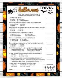 Did you know that each nation. Halloween Trivia Quiz Costume Party Game Printable Or Virtual Kids Cl Enjoymyprintables