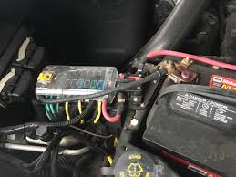 I finally installed a secondary fuse block + circuit breaker this past weekend. International For Sale Kustomfx Fuse Panel Auxiliary Fuse Box Ford F150 Forum Community Of Ford Truck Fans