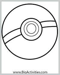 Poké ball, like zeldas triforce, and mario's super mushroom, is also the token of pokémon. Pokeball Coloring Pages Coloring Home
