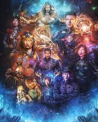 Everything about the eternals feels so weird and out of place, even when you compare it to the well, that and it seems the narration is a lie because from day one in the trailer, the eternals were. A Brand New Fan Art For Chloe Zhao S Eternals Assembles All Titular Heroes In One Stunning One Sheet For The Up Upcoming Marvel Movies Marvel Future Fight Art