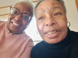 Amidst all the craziness of the last year, I received one of the best gifts  ever this Christmas and that was to be reunited with my only sister, Monica  whom I have