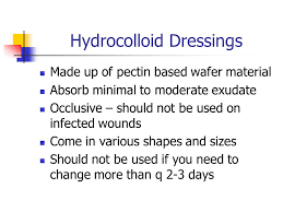 Wound Care Dressings And Their Uses Ppt Video Online Download