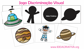 Formas geométricas • árvore do saber compartilhe. Jogo Das Sombras Discriminacao Visual