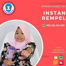 Jangan lupa untuk mengikat rambut agar tidak terlihat keluar. Hubungi Whatsapp 0853 3033 2459 Model Jilbab Baby Pashmina Anak Bayi Produk Kerudung