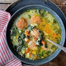 Whole30 Italian Wedding Soup Nocrumbsleft Recipe Quick Soup Recipes Soup Recipes Quick Soup