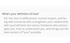What S Your Definition Of Love Definition Of Love Words Wise Words