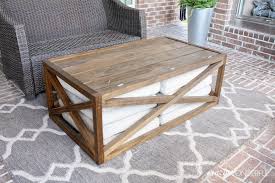 Beacon park gray wicker outdoor patio coffee table. Diy Outdoor Coffee Table With Storage Homemade Coffee Tables Cool Coffee Tables Coffee Table Wood