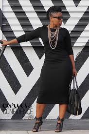 Black On Black Curves And Confidence Fashion Black Women Fashion Curvy Girl Fashion