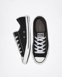 Black And White Low Top Converse Chuck Taylor All Star Dainty Low Top Womens Shoe Chuck Taylors Autumn Shoes Women New Balance Womens Shoes