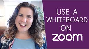 How To Use A Whiteboard On Zoom Youtube In 2020 Online Teaching Resources Online Teaching Distance Learning