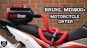 Bruhl Md1900 Motorcycle Dryer The Tool You Never Knew You Needed Youtube